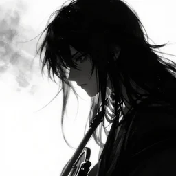 black desktop wallpaper, trending  on deviantart, artstation