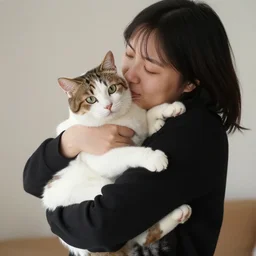 cat holding another cat