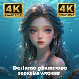 sea siren by donato giancola, fantasy, photorealistic, octane render, unreal engine, dynamic lighting, cute face, beautiful girl, beautiful, wlop, cute, perfect factions, perfect woman, trending on artstation, poster, volumetric lighting, very detailed faces, 4 k, award winning