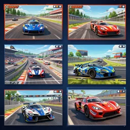 all big race games combined in the best race game ever