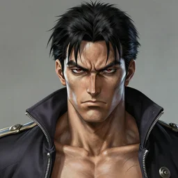 extreme realism portrait of guts from berserk extremely detailed, made by wlop and maxwell boas