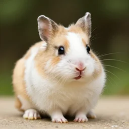 a rabbit - hamster - hybrid, animal photography