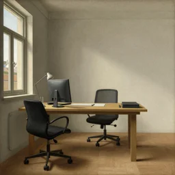modern office. by rembrandt 1 6 6 7, illustration