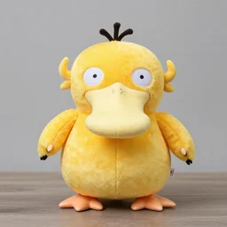 psyduck plushie as ditto