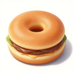 doughnut burger