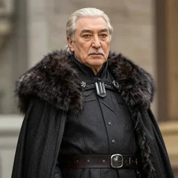 Nursultan Nazarbayev stylized as a Game of Thrones character