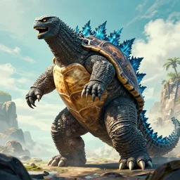 godzilla sized turtle