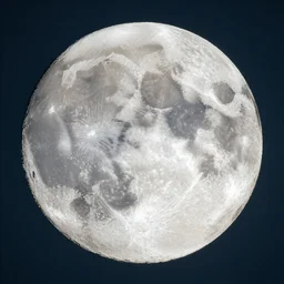 A huge moon