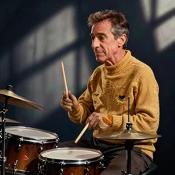 phil collins muppet playing drums