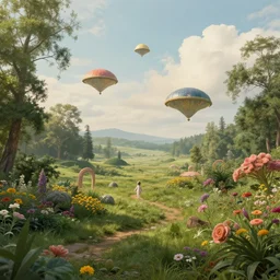 a beautiful surreal dream world