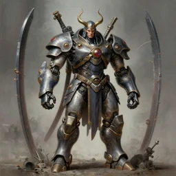 an airbrush ultrafine detail painting wide shot portrait of a mecha samurai, powerful, scifi, centered, dutch golden age, a character portrait by keos masons, frederic daoust, reimagined by industrial light and magic, deviantart contest winner, wiccan