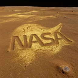 photo of the mars surface made of gold dust, credit NASA JPL