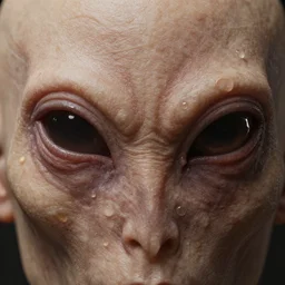 texture of alien skin , highly detailled