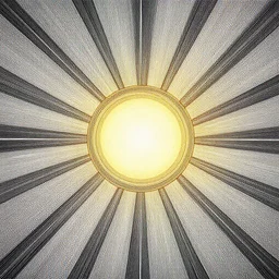 “geometrically surreal order of sun beam, extremely high detail, photorealistic, intricate line drawings, dotart, album art in the style of James Jean”