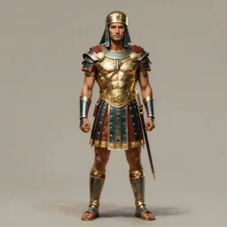 jason momoa as assyrian warrior, front view, full body, full shot, neutral background, highly detailed, digital painting, artstation, concept art, sharp focus, illustration, orientalism, art by artgerm and greg rutkowski and raphael lacoste and magali villeneuve