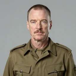 walter white as a soldier