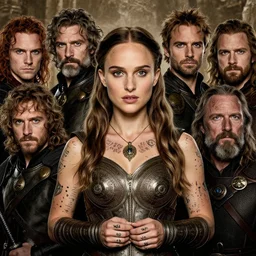 natalie portman, legendary warrior, heroic fighter, lord of the rings, tattoos, decorative ornaments, battle armor, by omar ortiz, carl spitzweg, ismail inceoglu, vdragan bibin, hans thoma, greg rutkowski, alexandros pyromallis, perfect face, perfect hands, fine details, centered, rule of thirds, realistic shading photorealism