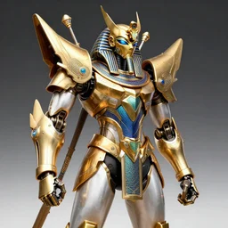 guilded egyptian mech by issei hyouju