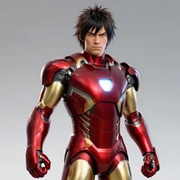 prince zuko in iron man armor, 4 k, by ismael incelogu