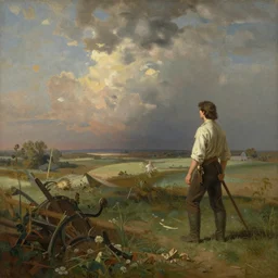 an artwork by george caleb bingham