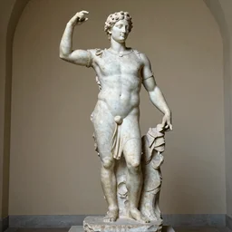 an old greek statue formed by conscious lines by Gabe Weis