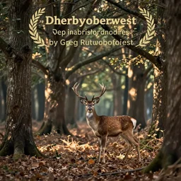 Deer in Sherwood Forest, by Greg Rutkowski