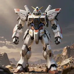 a concept art of a toyota combat mech, a logo of toyota in the middle of the armor, artstation