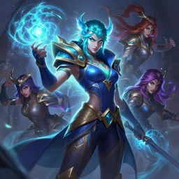 akshan league of legends wild rift hero champions arcane magic digital painting bioluminance alena aenami artworks in 4 k design by lois van baarle by sung choi by john kirby artgerm style pascal blanche and magali villeneuve mage fighter assassin