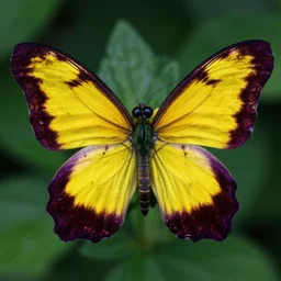 flower, insect wing shaped petals, pestilence