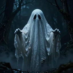 photo of a spooky ghost