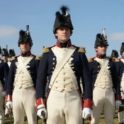 portrait of a victorian parade ground, blue sky, volumetric, well lit, victorian, detailed, realistic, digital art by greg rutkowski and jordan grimmer