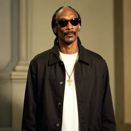 film still of Snoop Dogg in new Pixar biopic film
