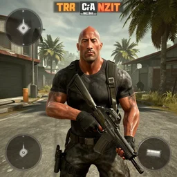 dwayne the rock johnson, dwayne the rock johnson in the call of duty zombies map tranzit, black ops 2 tranzit, screenshot