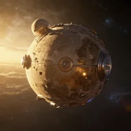 mercury's odyssey cinematic golden hour epic high definition imagery