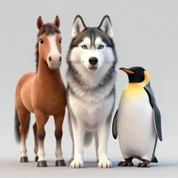 husky mixed horse mixed penguin the thing 1 9 8 2 creature monstr john carpenter by stanley artgerm lau, antarctica, wlop, the thing alien assimilation, metamorphose, rossdraws, frank frazetta, andrei riabovitchev, marc simonetti