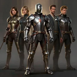 concept art, marvel knights, realistic shaded lighting poster by ilya kuvshinov, magali villeneuve, artgerm, jeremy lipkin and michael garmash and rob rey