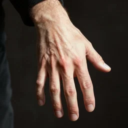 human male hand