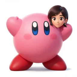 nintendo kirby, margaret morales, trending on artstation