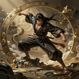 shogun audio, action, ultra realistic, hyper detailed, cinematic, digital painting, elegant, intricate, japanese art, trending, futuristic, beautiful scenery,
