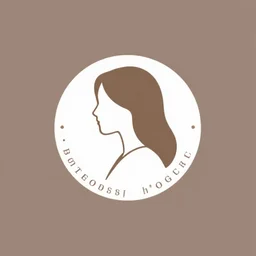 a beautiful and elegant logo of female photography, minimalistic,