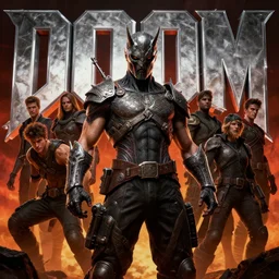 the doom, realistic, extremely detailed, sharp focus, wide view, smooth, digital illustration, intense colors, octane render, unreal engine 6, ray tracing, by james jean, by rossdraws, by frank franzzeta, by mcbess, by sakimichan, by brosmin, by danton fadeev, by steve simpson