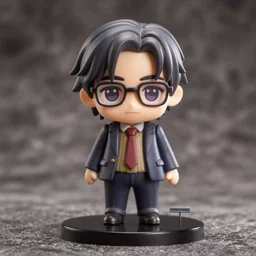 an anime nendoroid of the stephan hawking, figurine, detailed product photo