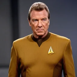 William Shatner as Captain Picard