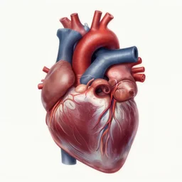 cardiac anatomy, cardiac, anatomically correct, highly detailed digital painting, artstation, smooth, sharp focus, illustration, art by art germ and greg rutkowski and alphonse mucha