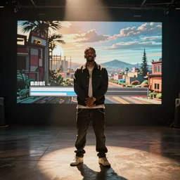 playboi carti in a gta loading screen