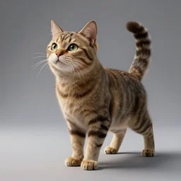 feline uprising, studio photo, unreal engine