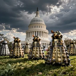 daleks attacking washington dc
