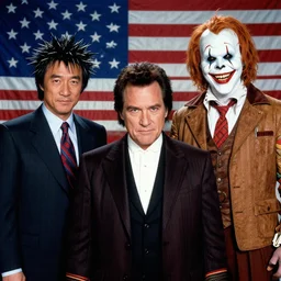 magneto spike lee / tarantino professor x vs freddy kruger lawyer and candyman president of the united states of america