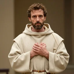 saint francis of assisi as john belushi