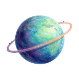 a strange planet, by bruce pennington, by sam freio, by thomas rome, by victor mosquera, juxtapoz, behance, prismatic, iridescent